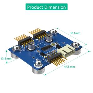 SATA Micro USB Keyboard PCB Circuit Board Female Adapter