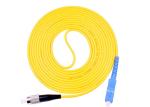 China Single Mode Multi Mode ST To ST Simplex Fiber Optic Communication Cable 1m for sale