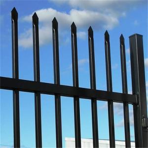 Residential Ornamental Tubular Picket Fence Wire Mesh Fencing