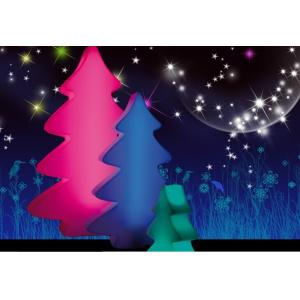 Quality LED Christmas tree CH-005 Rechargeable Battery,RGB Color changing,Remote control for sale