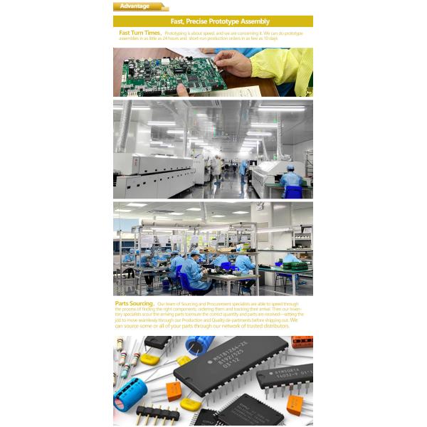 SMT factory Original Factory OEM Single Side Aluminum PCB Assembly PCBA