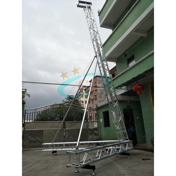 10M Line Array Truss Aluminum Alloy Tower Safety Loading