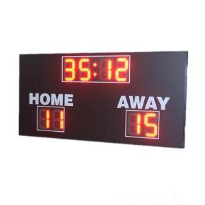 Buy cheap Red Digit Color LED Football Scoreboard , High School Football Scoreboards from wholesalers