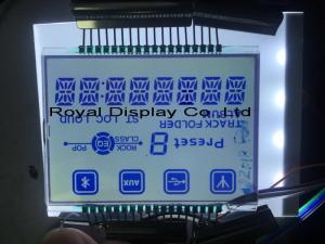 Quality Customize Digital Signal Parallel 45mA 7 Segment LCD Display Module STN For Radio Equipment Medical Equipment for sale