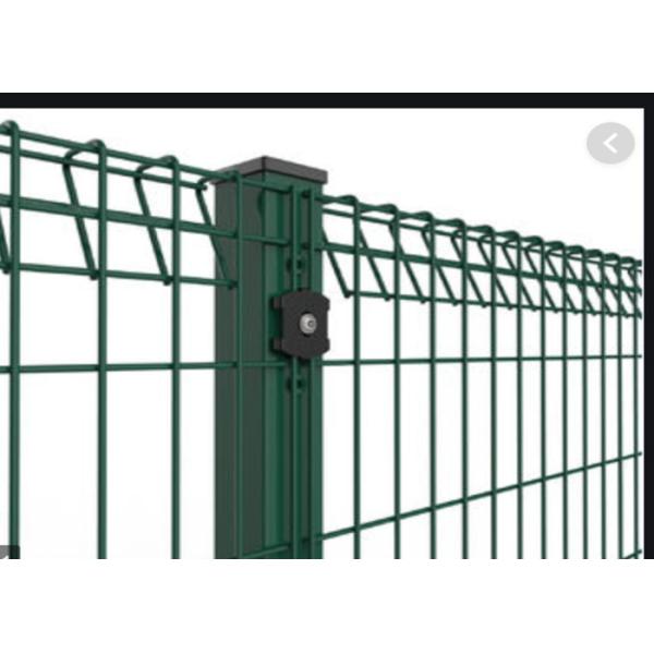 Silvery Color Welded Wire Mesh Fence Made By Galvanised BRC Welded Mesh