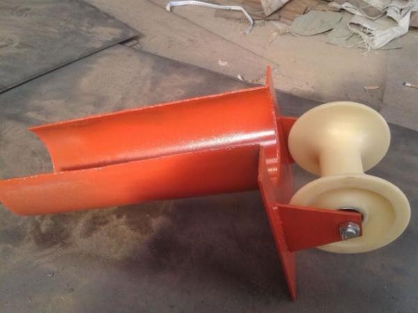 Buy Split Lock Roller Guide Cable Reel Roller Bell Mouth Type with Nylon Wheel at wholesale prices