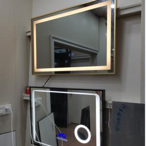 Quality Led Tempered Dressing Glass Mirror 12V Waterproof Wall Mounted for sale