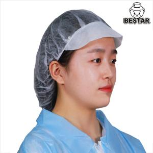 China Breathable 18-28 Inch Disposable Hair Caps  EU2016 Non Woven Disposable Bouffant Cap on sale