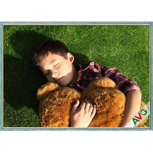 Monofilament Decorative Garden / Landscaping Artificial Grass Wall Non - Infill