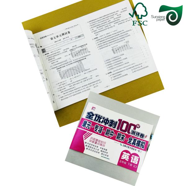 AA Grade Virgin Wood Pulp Offset Printing Paper 680mm 1000mm 45gsm White Newsprint Paper Sheets