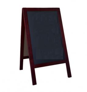 China Custom Kitchen Message Board Chalkboard Wooden Feature A Frame Style on sale