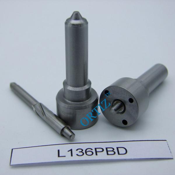 High Speed Auto Spare Parts , Silver Color Diesel Injector Nozzle L136PBD