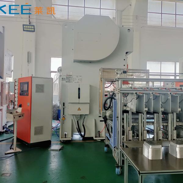12000pcs/Hour Aluminum Foil Container Making Machine with 12 Solenoid Valves