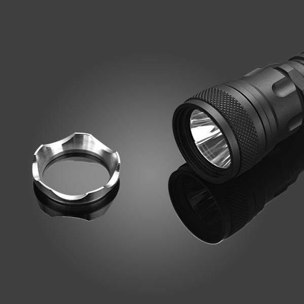 Gun Mount Hunting LED Flashlight 1.5 Meters Imact Resistance 127g Weight
