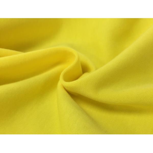 100% cotton superior smooth breathable durable for sport casual clothing healthy lycra knitted fabric