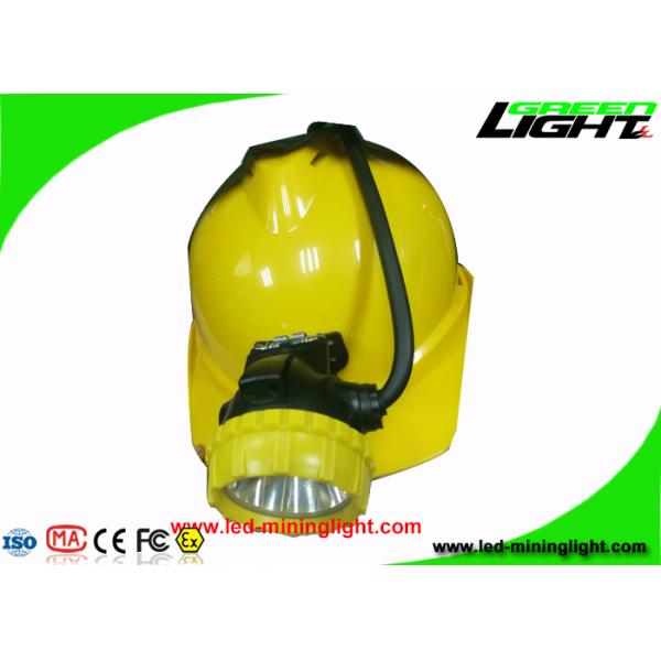 6.8Ah Panasonic Battery Mining Cap Lights 15000 Lux Coal Underground Application