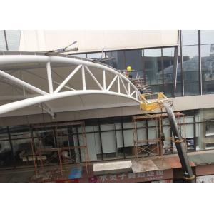 Heat - Resistant Tensile Membrane Canopy Tensile Fabric Roof Structures