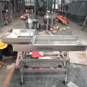 Stainless Steel Linear Vibrating Screen Efficiently Screens Large Particle