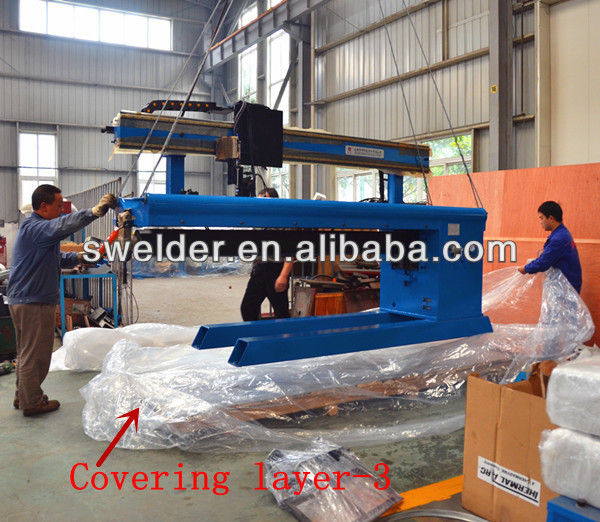 Longitudinal Seam Welder Machine 1KW Standard / Universal / Automatic 500 - 3000mm