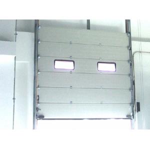 Buy cheap 1.66 R Value Steel Overhead Sectional Door Motor color coated steel With 380V from wholesalers