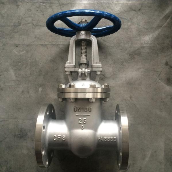 Buy Z41W-25P GB Metal Gate Valve ,  Flange Gate  3 Inch Stainless Steel Gate Valve at wholesale prices