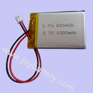 China 603450 3.7V 1000mAh lip For Digital Products, Camera, MP3, MP4, MP5, DVD, Booth headphones on sale