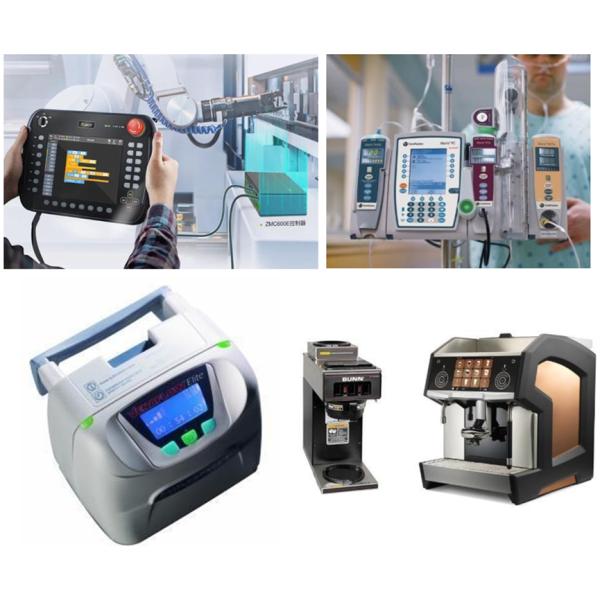 Operation Panel Fpc Membrane Switch Transparent Window Overlay And Metal Plate Assembly