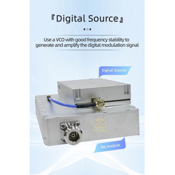 1500-2500mhz Anti Drone Lora Module Counter Fpv Module 300-6000mhz 100W anti drone system anti fpv 250-400mhz 50W 100-1100mhz