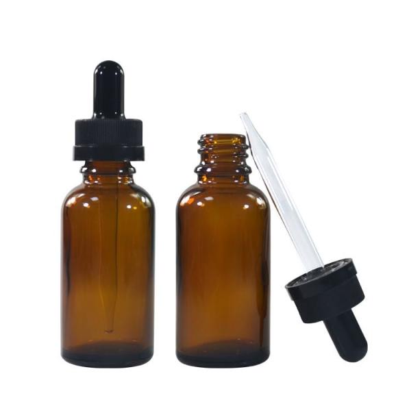 Essential Oil 5ml 10ml 15ml 20ml 30ml Glass Dropper Bottle Clear Green Blue Amber