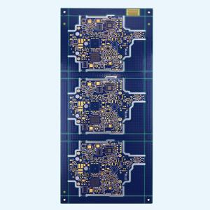 Buy cheap 3.4mm Heavy Thickness Electronic PCB Board Half Hole 10-20L HDI Printing Circuit from wholesalers