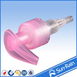 Buy cheap Pink and transparent Lotion Dispenser Pump top , plastic soap pump from wholesalers