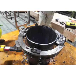 Quality CE Portable Horizontal Pipe Cutting And Beveling Equipment Split Frame for sale