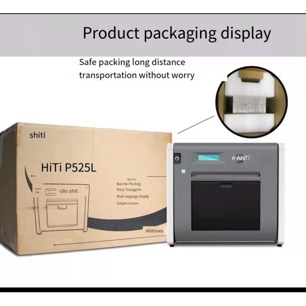 Windows 7 or above Compatible P525L YMCO Heat Sublimation Type Photo Printing Machine