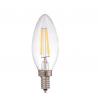 Buy cheap LED clear vintge c35 2w E14 filament candle light transparent glass bulb Lumen from wholesalers