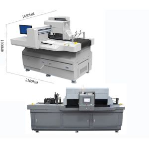 Single Pass Ink Digital UV Printing Machine Manufacturer Compact Design