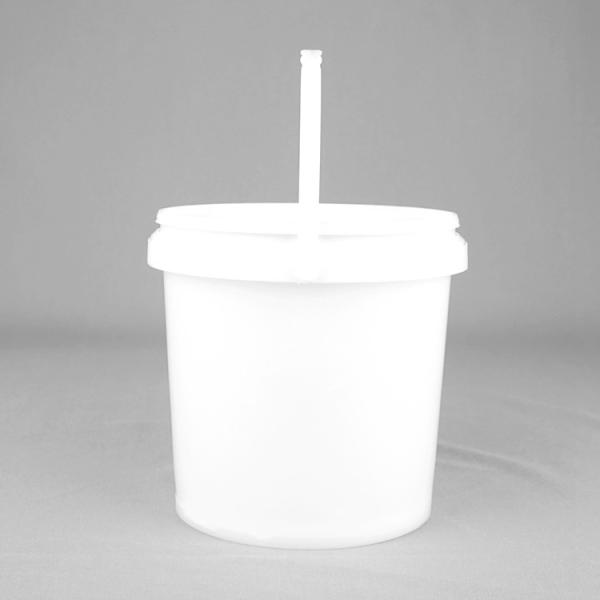 3L Food Packaging Ice Cream Pails With Lids FDA Certifiication