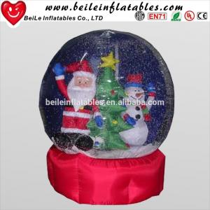 Quality Large snow globes and Transparent inflatable Christmas snow globes and advertising human inflatable for sale