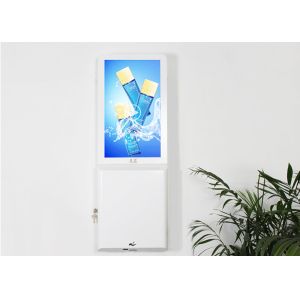 Floor Stand Smart Kiosk Hand Sanitizer LCD Digital Signage