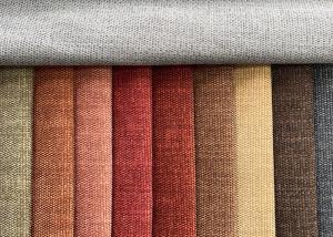 Quality 100% Polyester Suede Sofa Fabric Red Suede Upholstery Fabric for sale