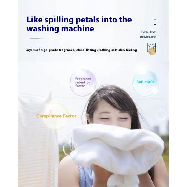 Floral Fragrance Washing Machine Pods Concentrated Clean Laundry Pods