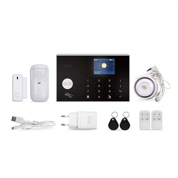 Buy 2.4inch Color Screen Tuya Smart 4G Wireless Home Alarm at wholesale prices