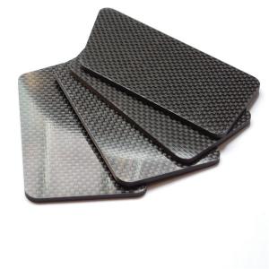 Drone Architecture Carbon Fiber Sheet 3K Twill Impact Resistant 0.2mm - 10mm