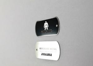 Quality Wholesale Custom Stainless Steel Pet ID Tags Custom Metal Design Logo Dog Tags for sale