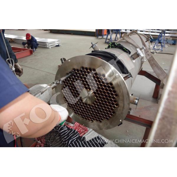 50 Ton Tube Ice Machine for Cooling Foodstuffs Video Outgoing-Inspection Provided