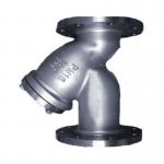 PN16 Raised Face Flange End Industrial Water Strainers Cast Steel Body With 40