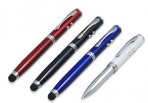 Quality 4 in 1 pen(Laser Pen/ LED Pen/ Touch Pen / Ball Pen) for sale