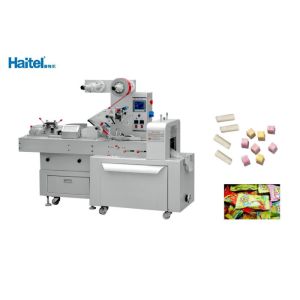 Stainless Steel Toffee Candy Wrapping Machine , Gum Cutting Machine HTL-D808