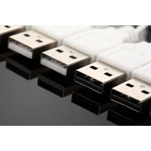 COMER 4 USB Ports Anti-Lost Security Display alarm controller Device Universal