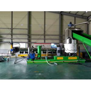 Quality All In One 800kg/H Compaction Plastic Granulating Line for sale