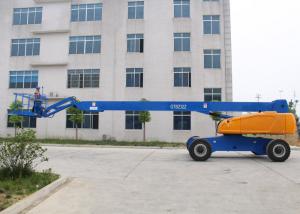 China 360° Continuous Turntable Aerial Work Platform ,  Articulated Boom Trailer Mounted Cherry Picker on sale